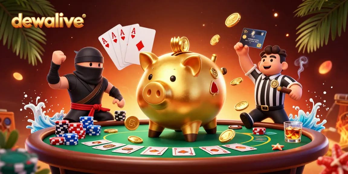 Dewalive menawarkan pengalaman permainan yang mendebarkan dengan karakter unik dalam ilustrasi kasino