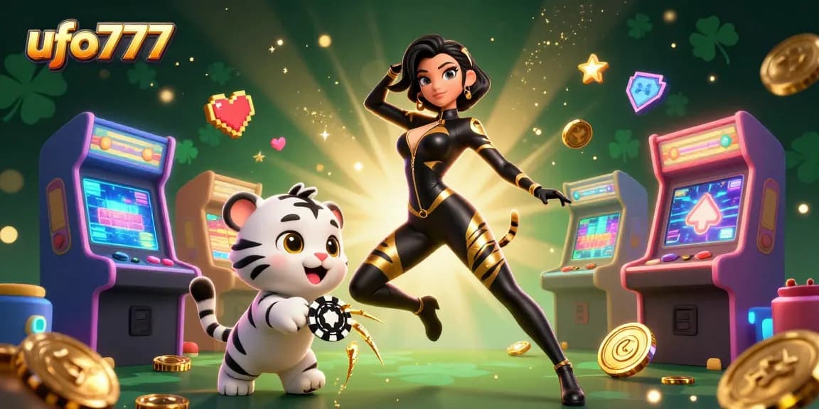 Join the thrilling action of ufo777 with vibrant gaming elements and engaging characters.