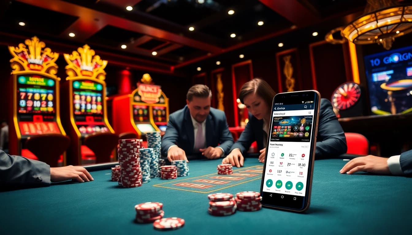 Experience premium poker gameplay with S8 app integration at a luxurious gambling table.