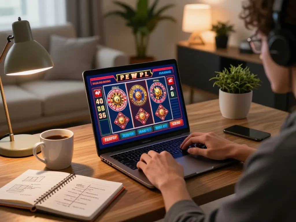 Engaging gameplay on 789win's online gambling platform, showcasing slots and roulette interface.