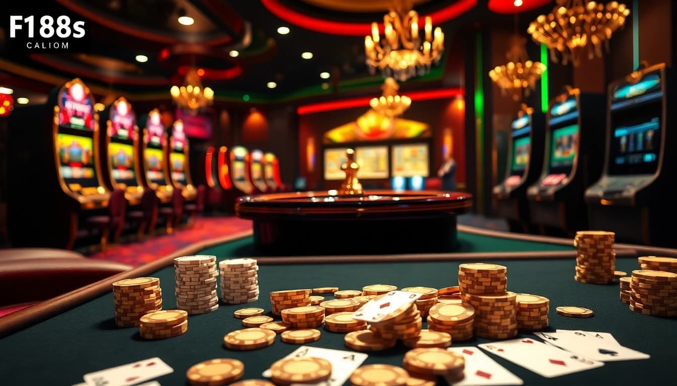 Experience thrilling gaming at https://f1686s.com/ with luxury casino elements!