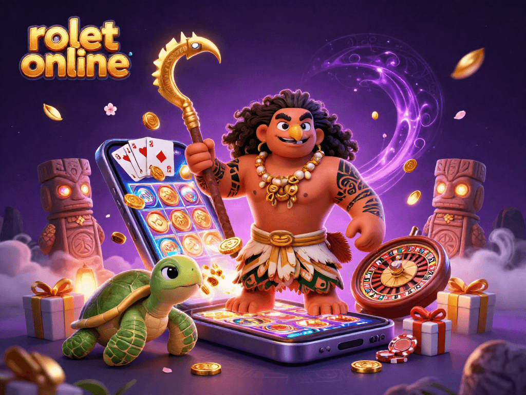 Engage in thrilling rolet online with vibrant characters and exciting gaming elements in a rich 3D scene.