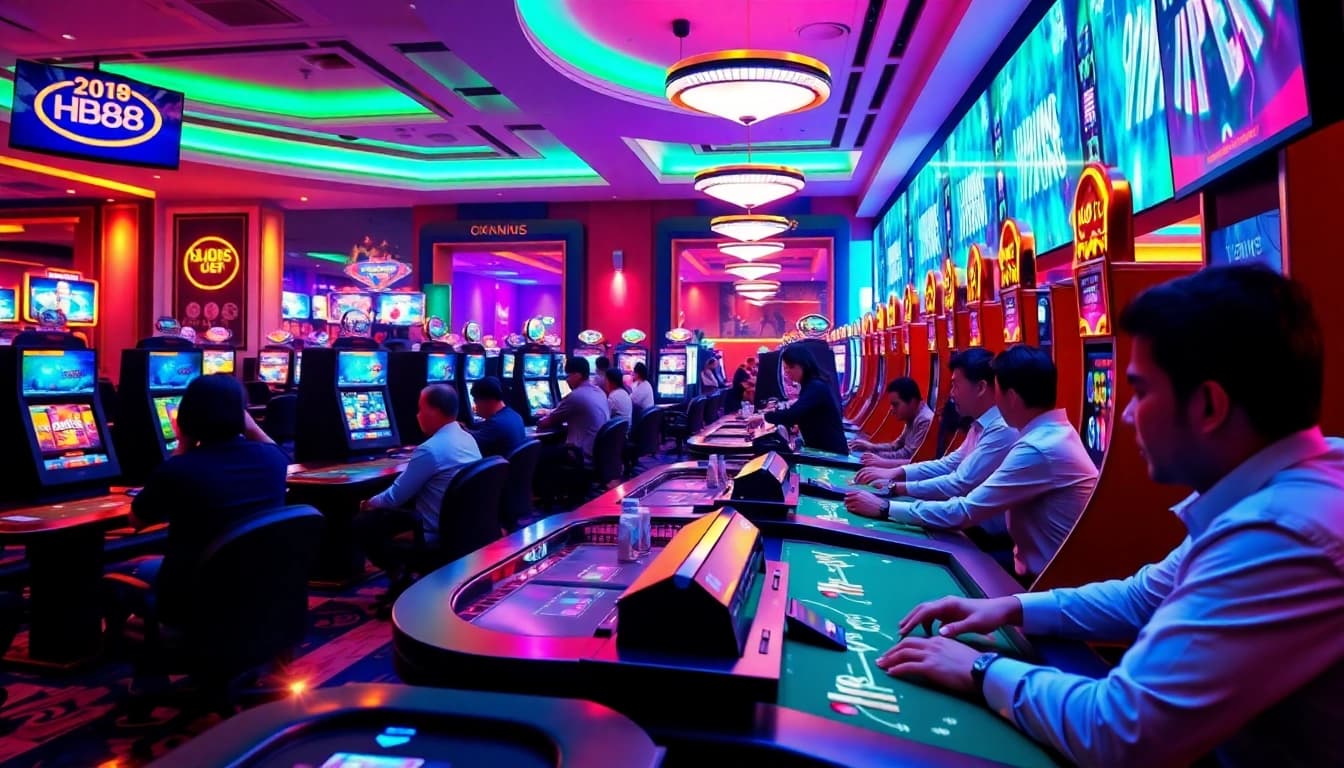 Exciting online betting experience at HB88 with vibrant colors and engaging gameplay.