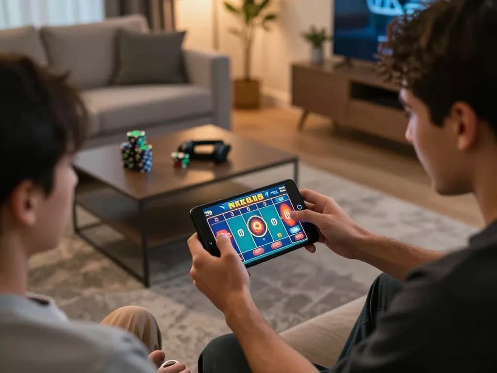 Navigating the Nk88 game on mobile for a thrilling online casino experience.