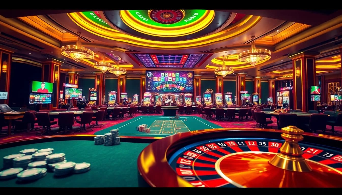 Experience the thrill of gaming at ทางเข้า mk8's premier casino, featuring exciting roulette and poker action.