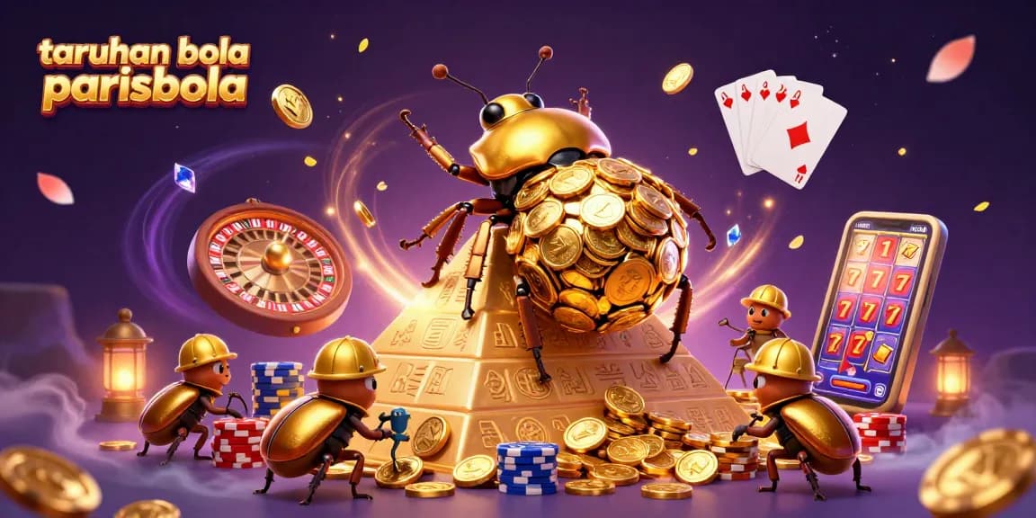 Experience taruhan bola parisbola with golden coin adventures and vibrant casino excitement.