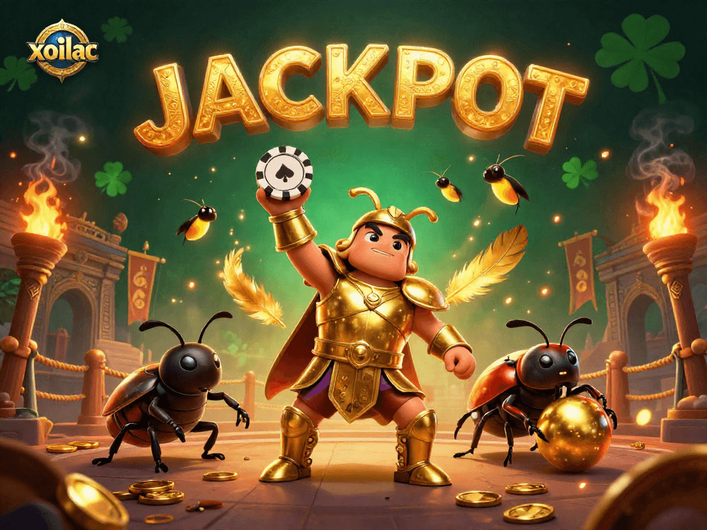 Tham gia trận đấu casino với xoilac và những chiến binh bọ cánh cứng giành giải jackpot.