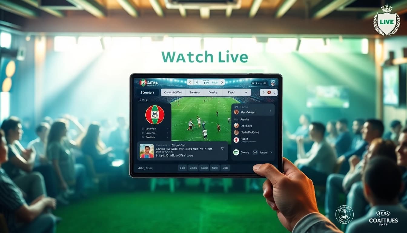 Socolive TV interface displaying a live football match with interactive features for viewers.