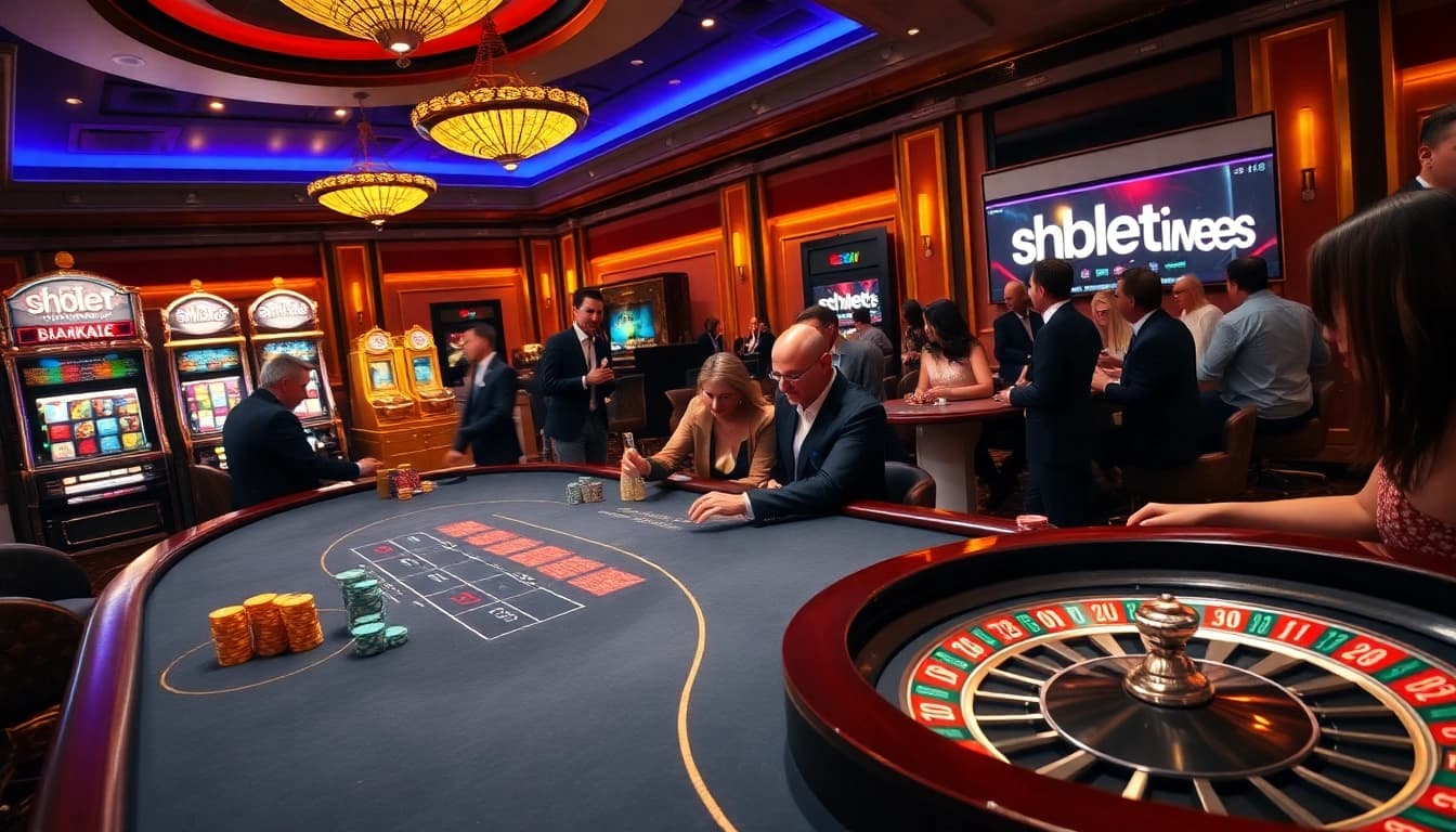 Experience thrilling casino action at SHBET with engaging poker and slot games.
