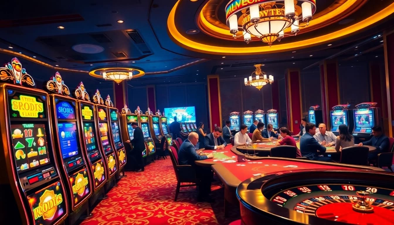 Experience the excitement of slot888 with vibrant slots and casino tables for thrilling gameplay.