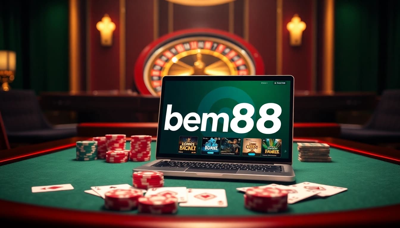 Visit bem88 for an immersive online gambling experience with casino games and thrilling bets.