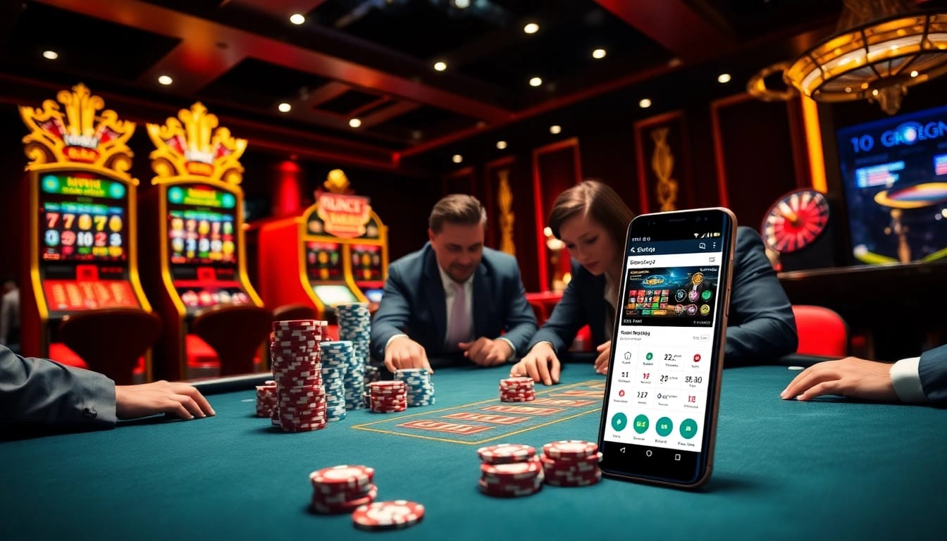 Experience premium poker gameplay with S8 app integration at a luxurious gambling table.