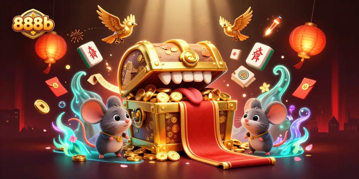 Engage with 888b's thrilling gambling showcase featuring enchanting treasure and festive elements.