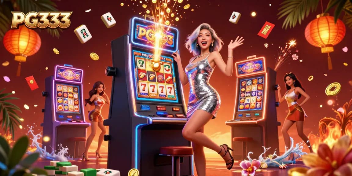 Celebrate big wins on PG333 with exciting jackpot reels, vibrant casino visuals, and dynamic elements.
