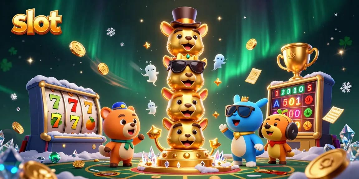 Menangkan slot dengan visual penuh aktivitas dan simbol keberuntungan di kasino online.