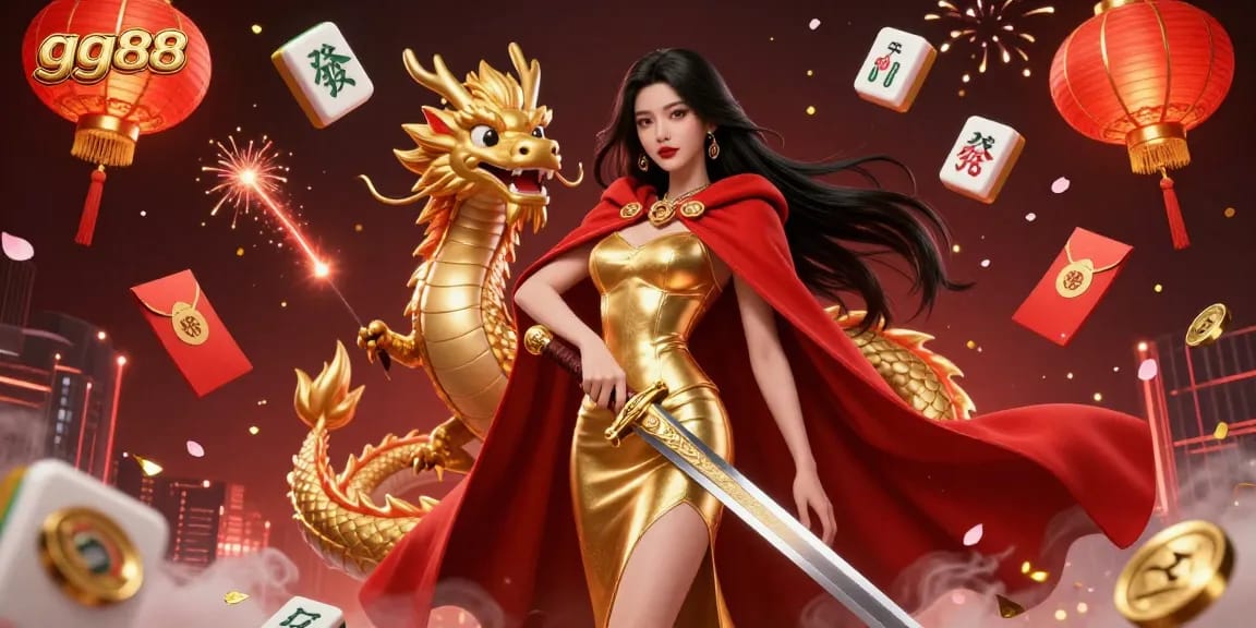 Engage with the thrilling world of gg88, featuring a warrior queen and dynamic gambling elements.