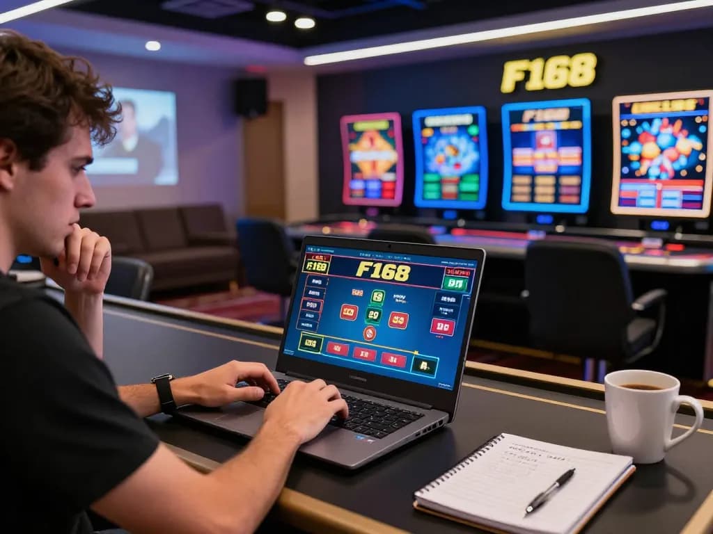 Engage with F168's live dealer games at home while strategizing for better odds.