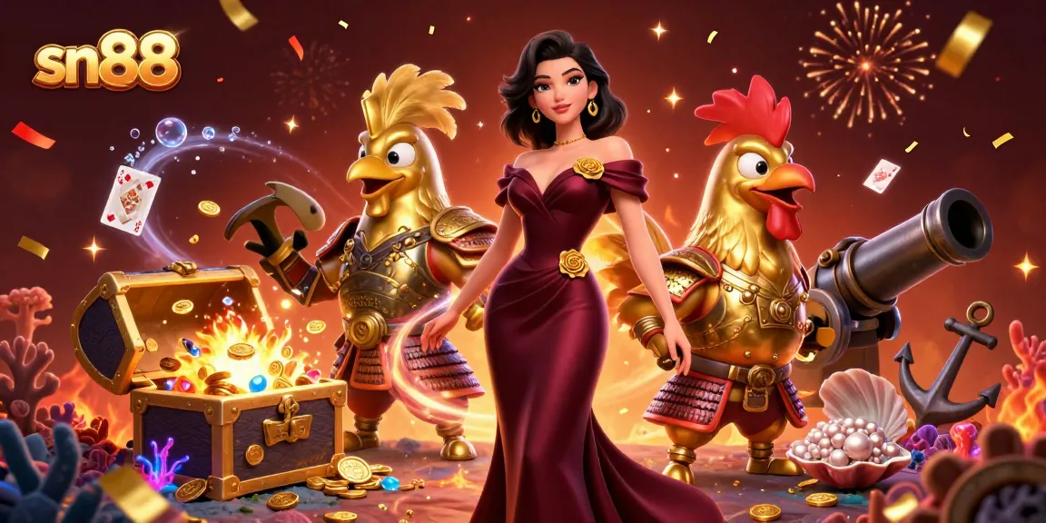 Experience thrilling gameplay at sn88 with a vibrant celebration of casino excitement and charm.