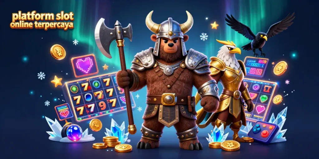 Menyaksikan saat Viking berbulu beraksi di platform slot online terpercaya dengan jackpot dan simbol keberuntungan.