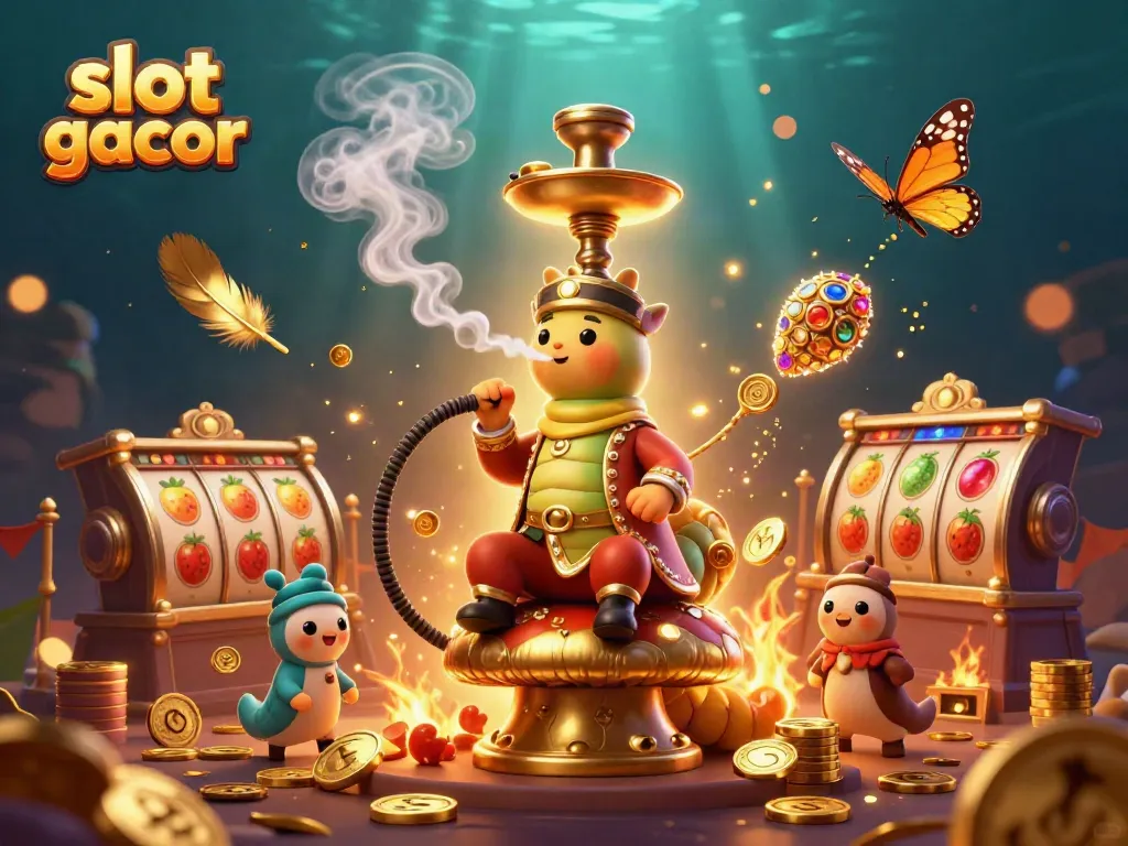 Engage in the exciting world of slot gacor with a vibrant, themed illustration capturing the essence of casino gaming
