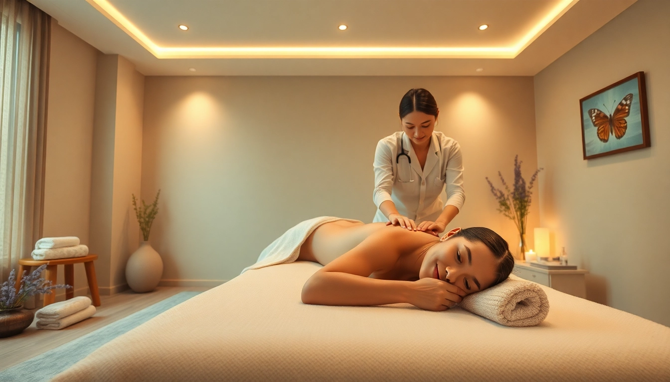 Experience the relaxation of 동탄출장마사지 in a tranquil room setting with professional service.