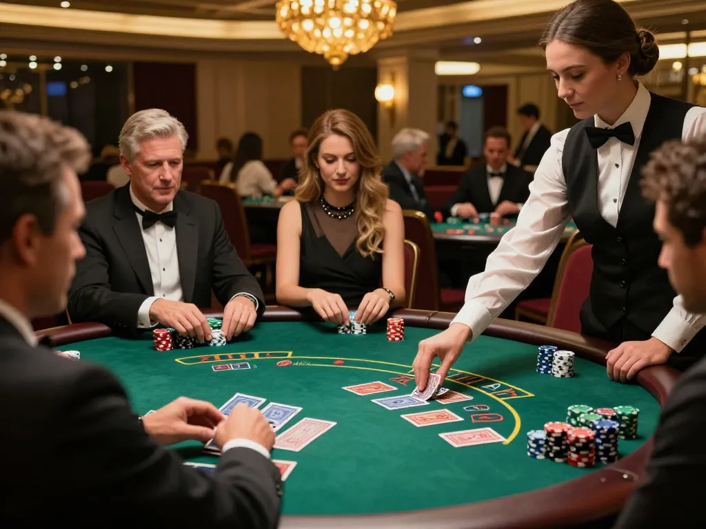 Engage in high-stakes blackjack action at a luxurious casino featuring dash88 strategies for winning