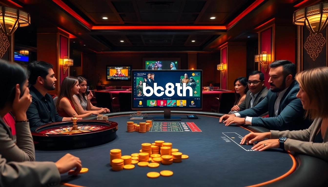 Experience thrilling gaming at bk8th with vibrant casino action and a professional atmosphere.