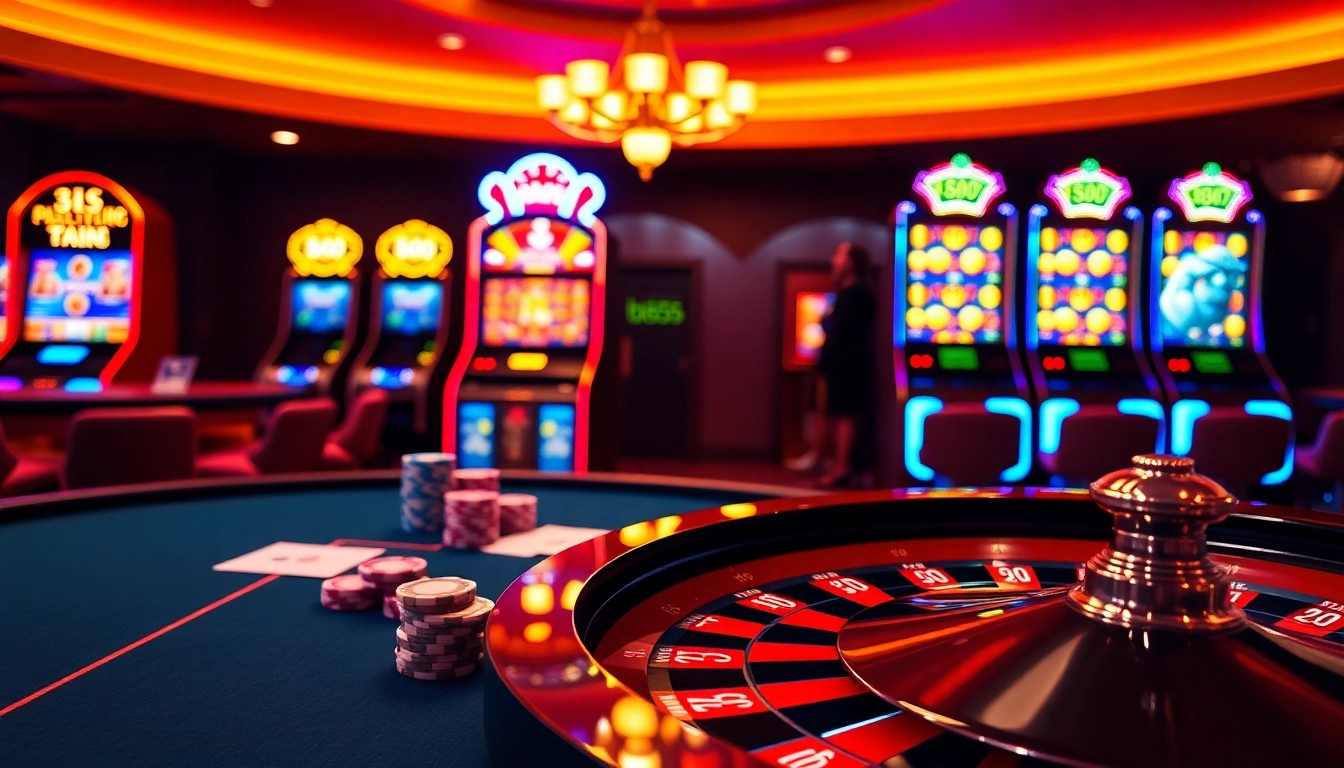 Experience thrilling gambling at bl555 with professional casino games and vibrant ambiance.