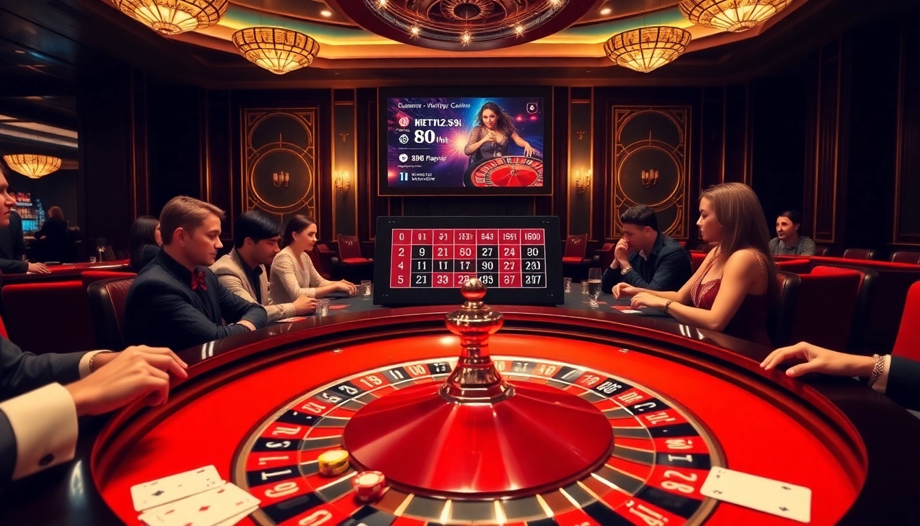Experience the thrill of high-stakes gambling at https://8kbet.ink/ with exciting roulette action.