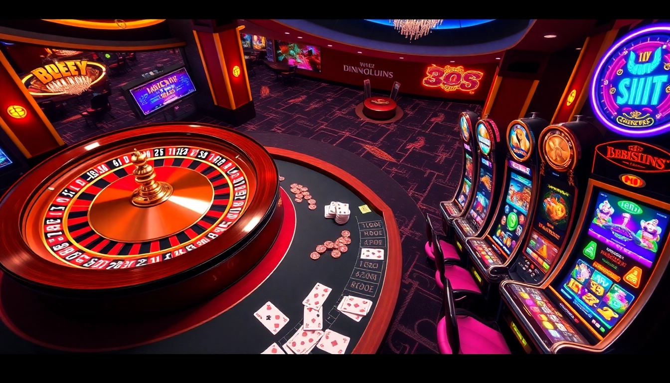 Exciting online gambling action at shbet0 com with vibrant casino games and slot machines.