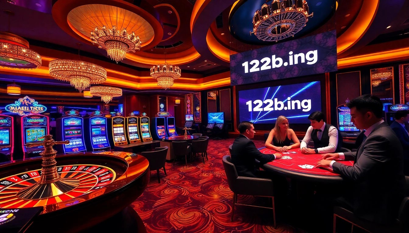 Experience excitement at 123b.ing with vibrant casino tables and thrilling games of chance.