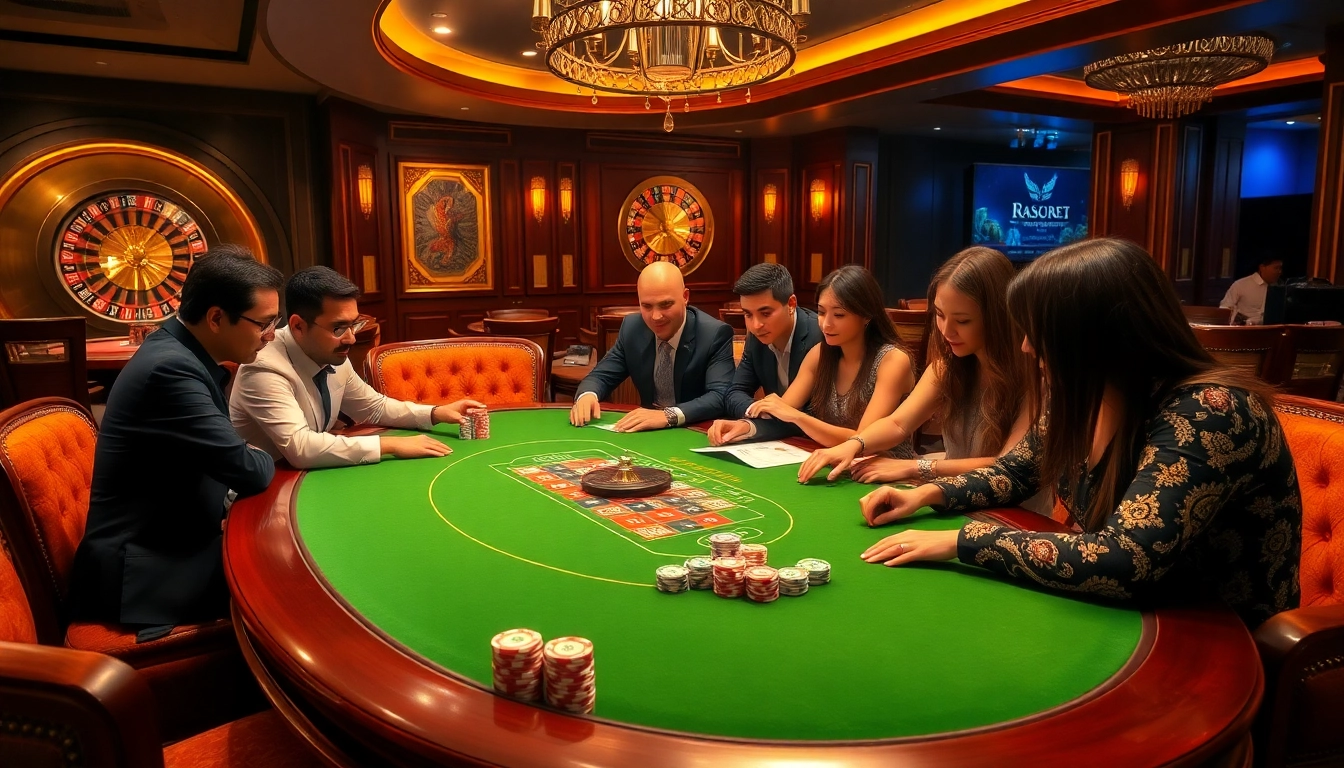 Live draw togel sdy table showcasing colorful chips and intense player engagement.