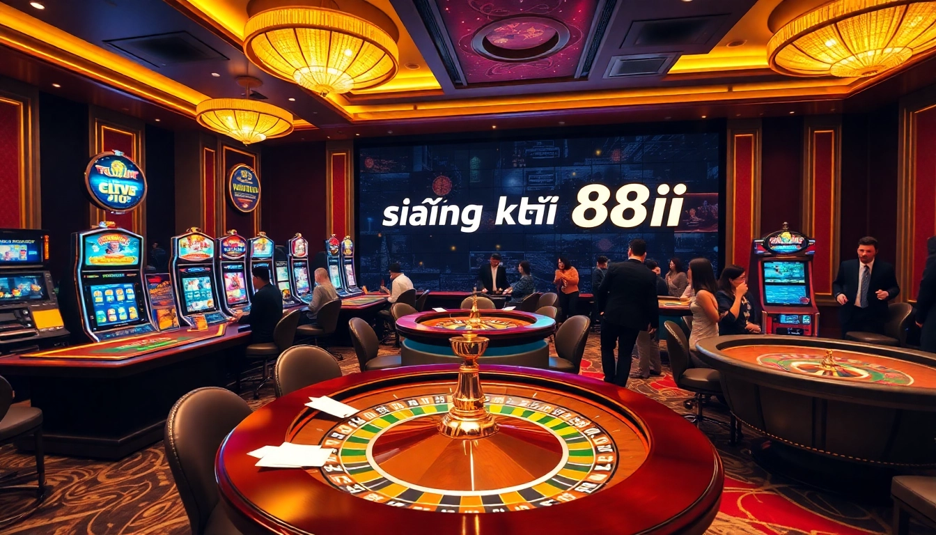 Experience the thrill of đăng ký 88i with exciting casino tables and vibrant gaming action.