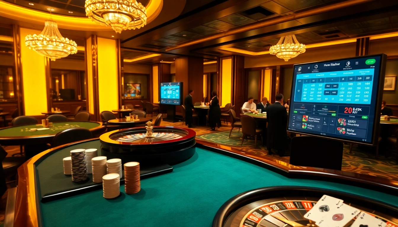 The hidden wiki reveals a luxurious casino scene with engaged players at a poker table.